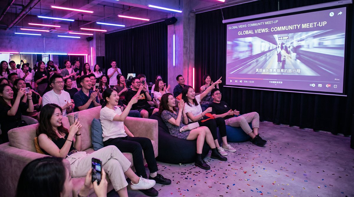 重口视频社区活动现场